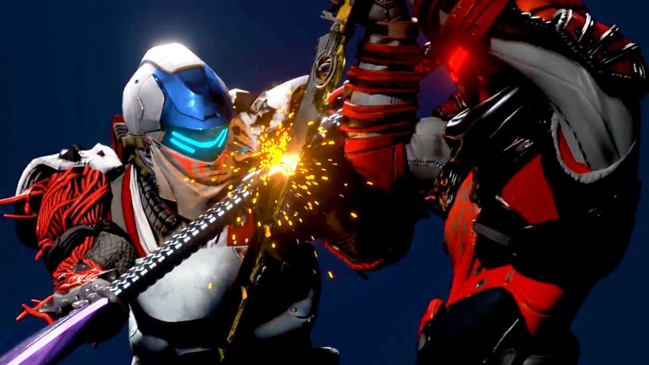 Anime Style Destiny 2 Fight Scene