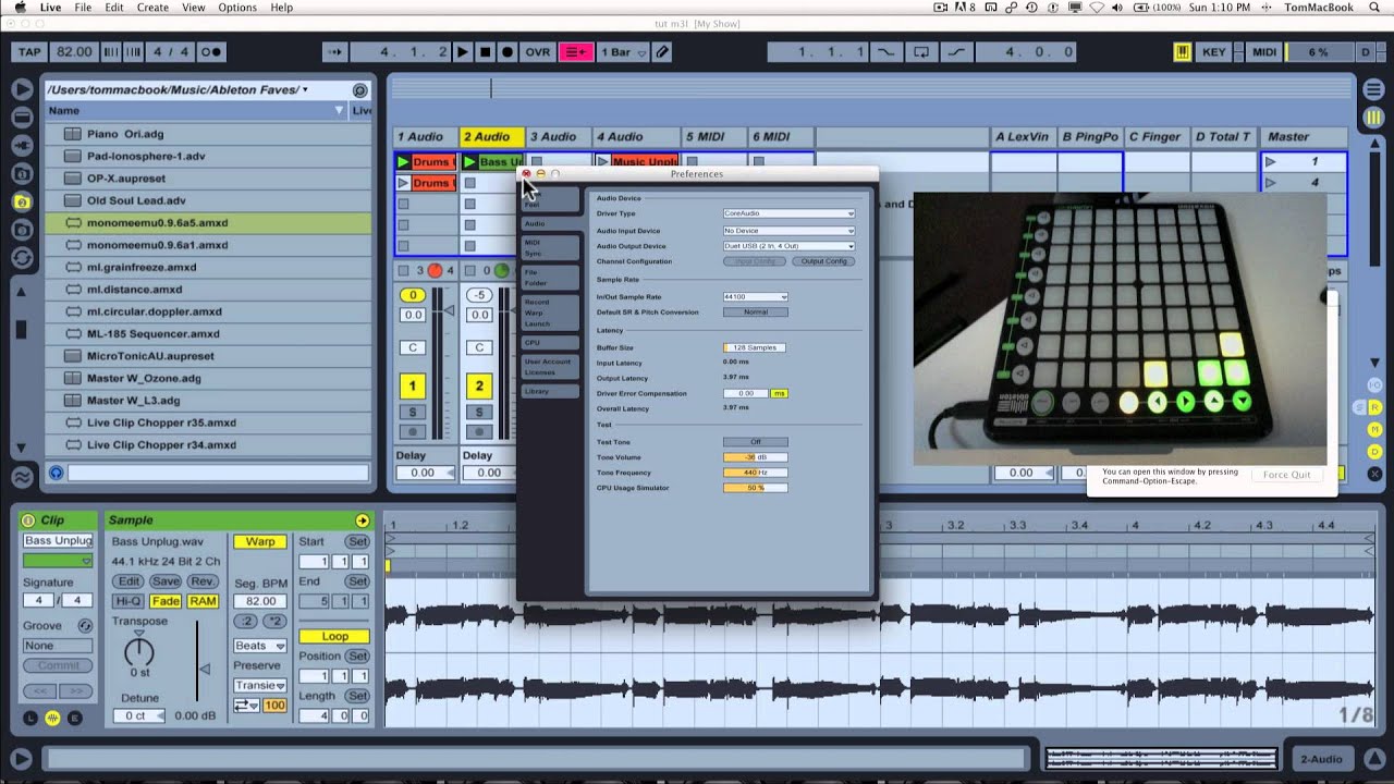 Novation Launchpad Tutorial (MLR Style Beat Chopping W/Live Clip Chopper) Contact Below for Training