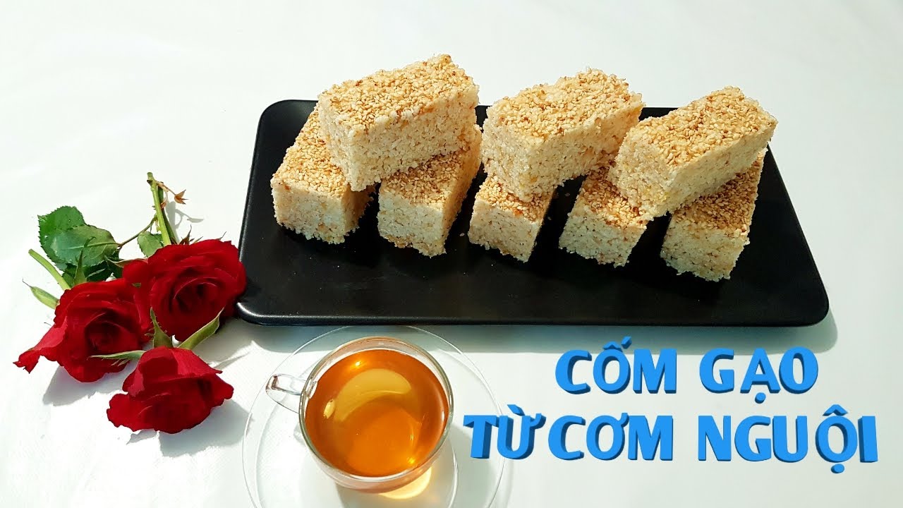 CÁCH LÀM CỐM GẠO TỪ CƠM NGUỘI Giòn xốp @Family-DV