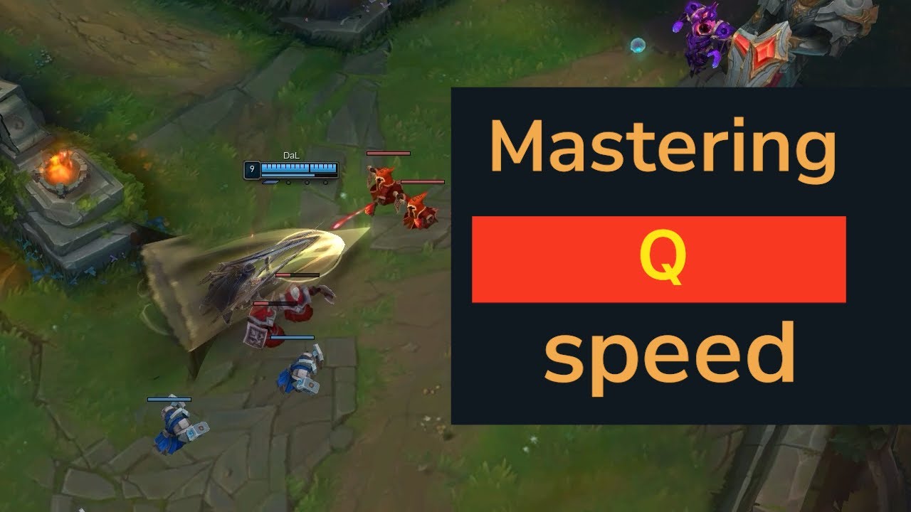 The Only one way to Irelia Q Faster