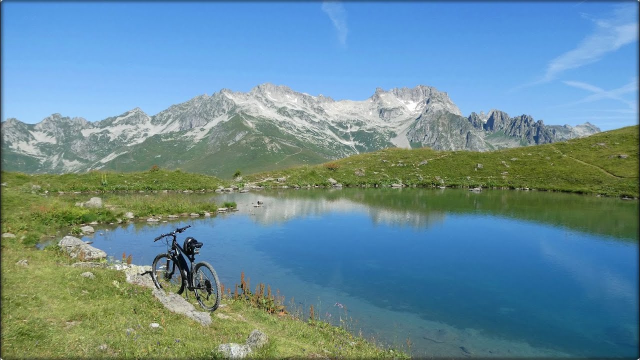 VTT- La Buffaz, Lac Blanc, Lac Bleu, les Balcons et Lac du Loup par Bonvillard (06/08/2024)