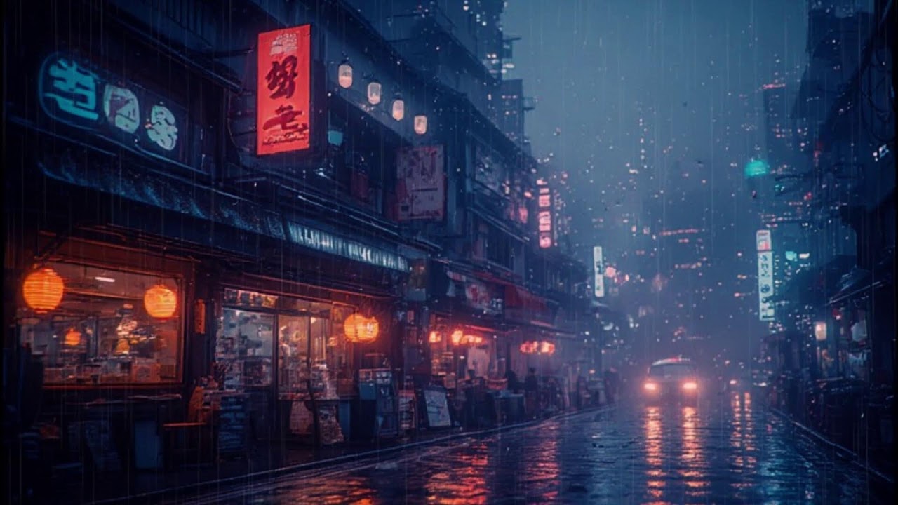 Calm Rain in Old Town Café with Soft Lofi Beats | Focus Better, Study Deep and Feel the Peace ☕🌧️