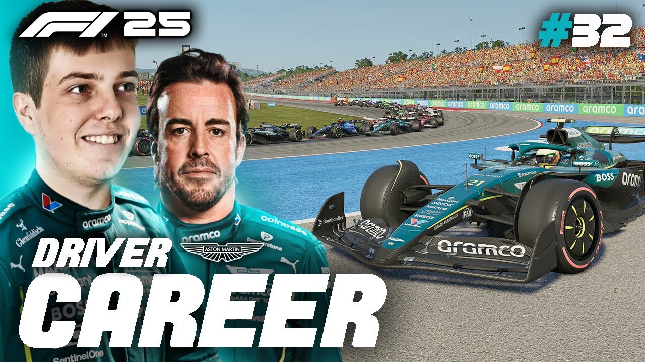 🔥 FERNANDO ALONSO IS BACK!! F1 25 Driver Career | S2 R8 Spanish GP