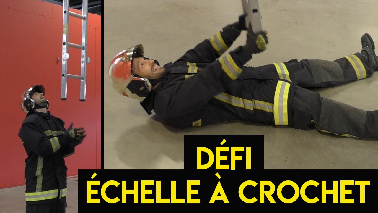 DÉFI échelle à crochet POMPIER