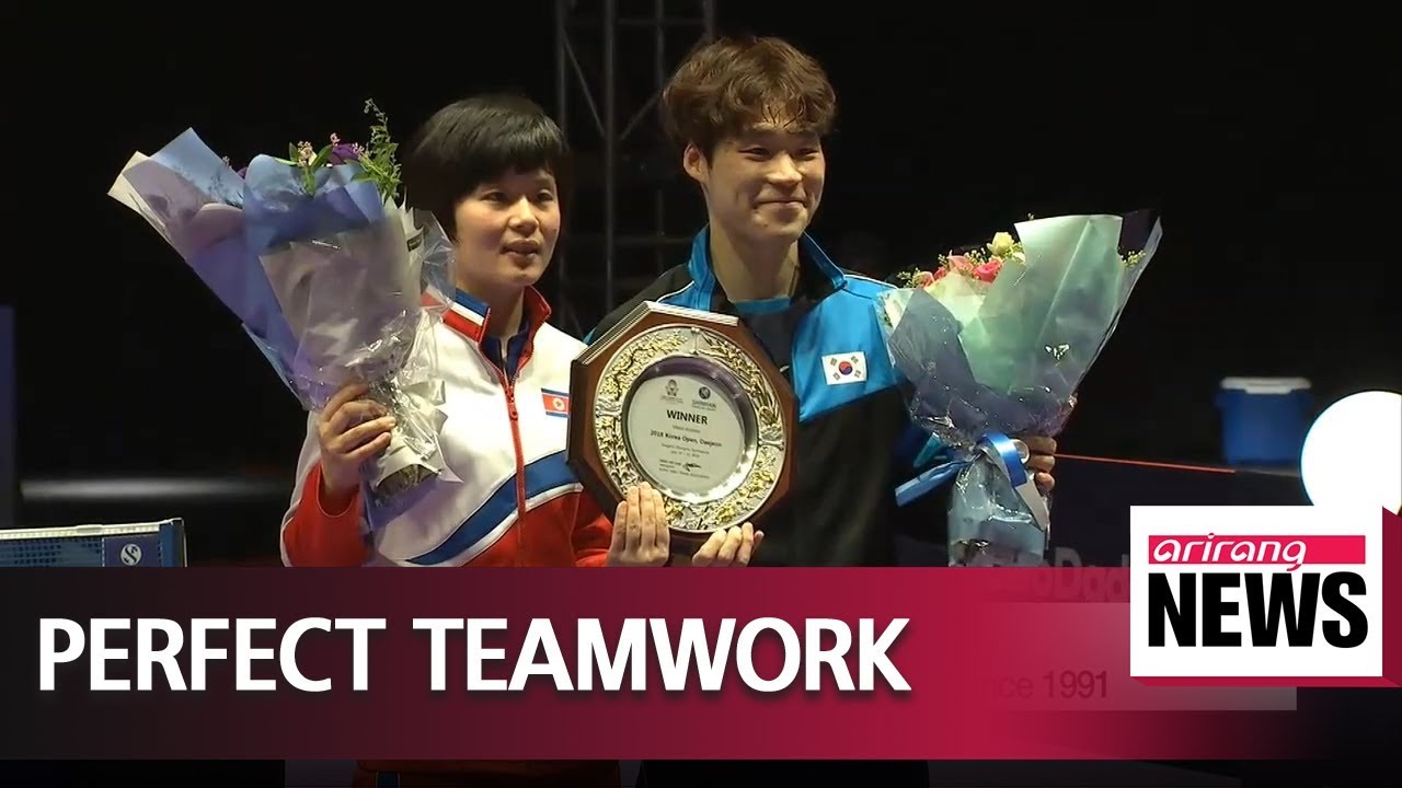 Unified Korean team wins table tennis gold