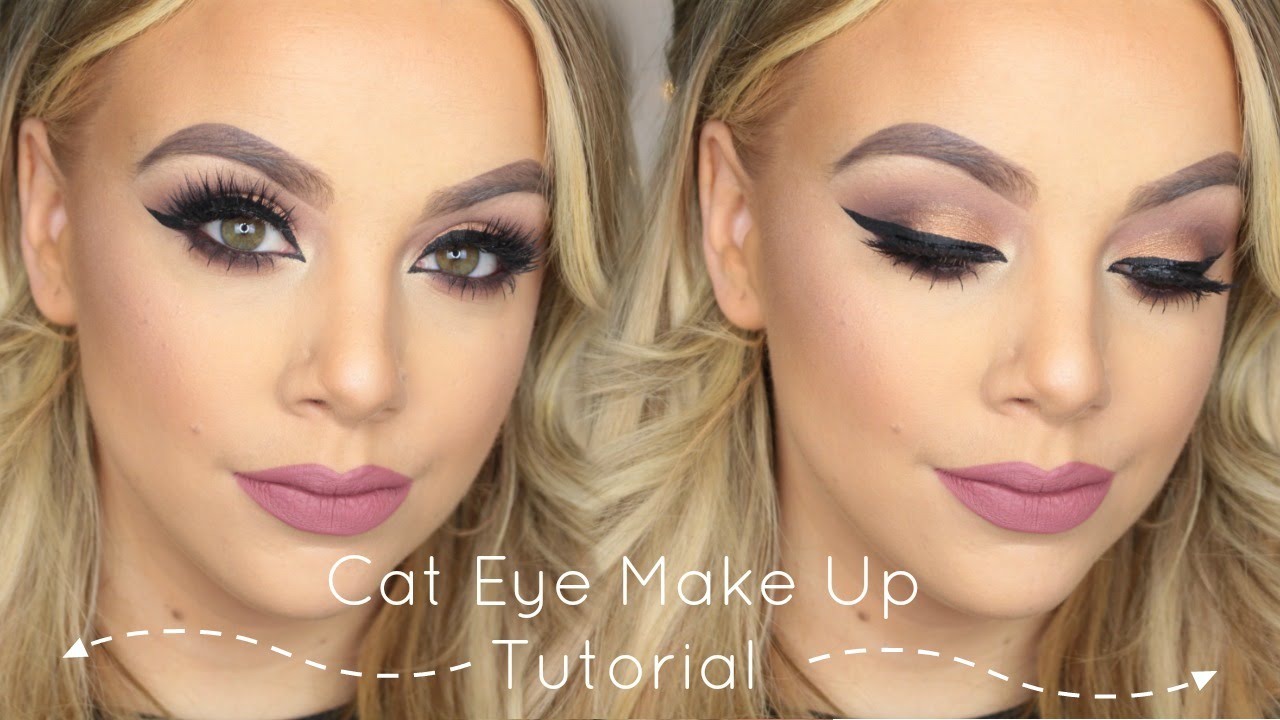 Simple Cat Eye Make Up Tutorial | Mac Warm Neutrals Palette