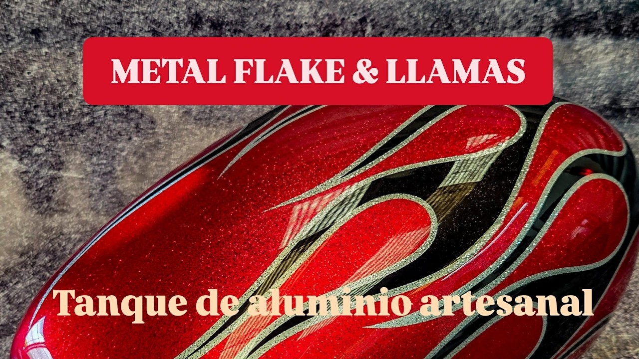 Un verdadero lío ✨️ PINTEMOS CON METAL FLAKE ✨️