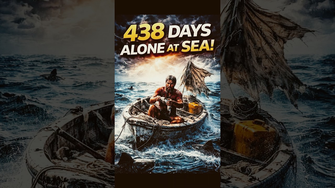 Samandar me 438 din — ye real survival story hai!😱