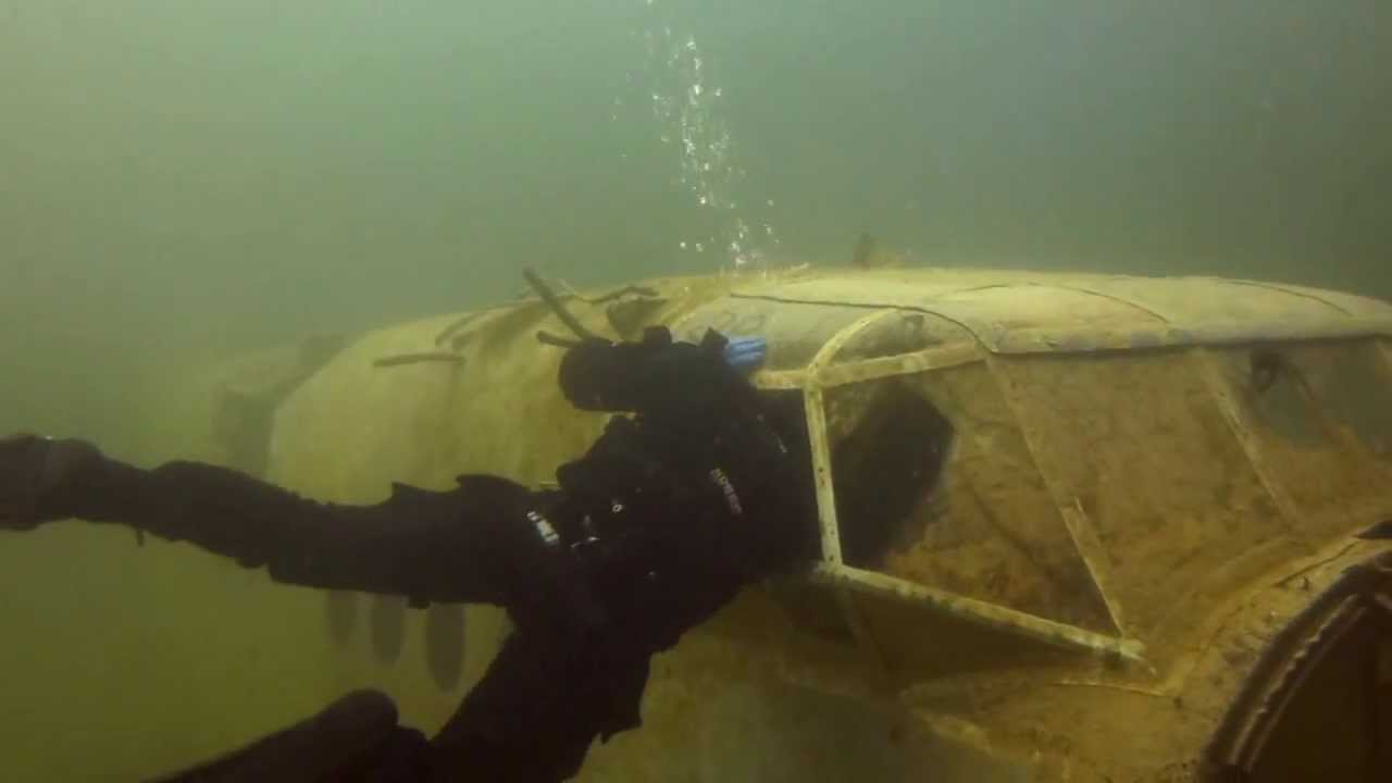 Zakrzowek's airplane wreck with xDEEP Stealth 2.0.