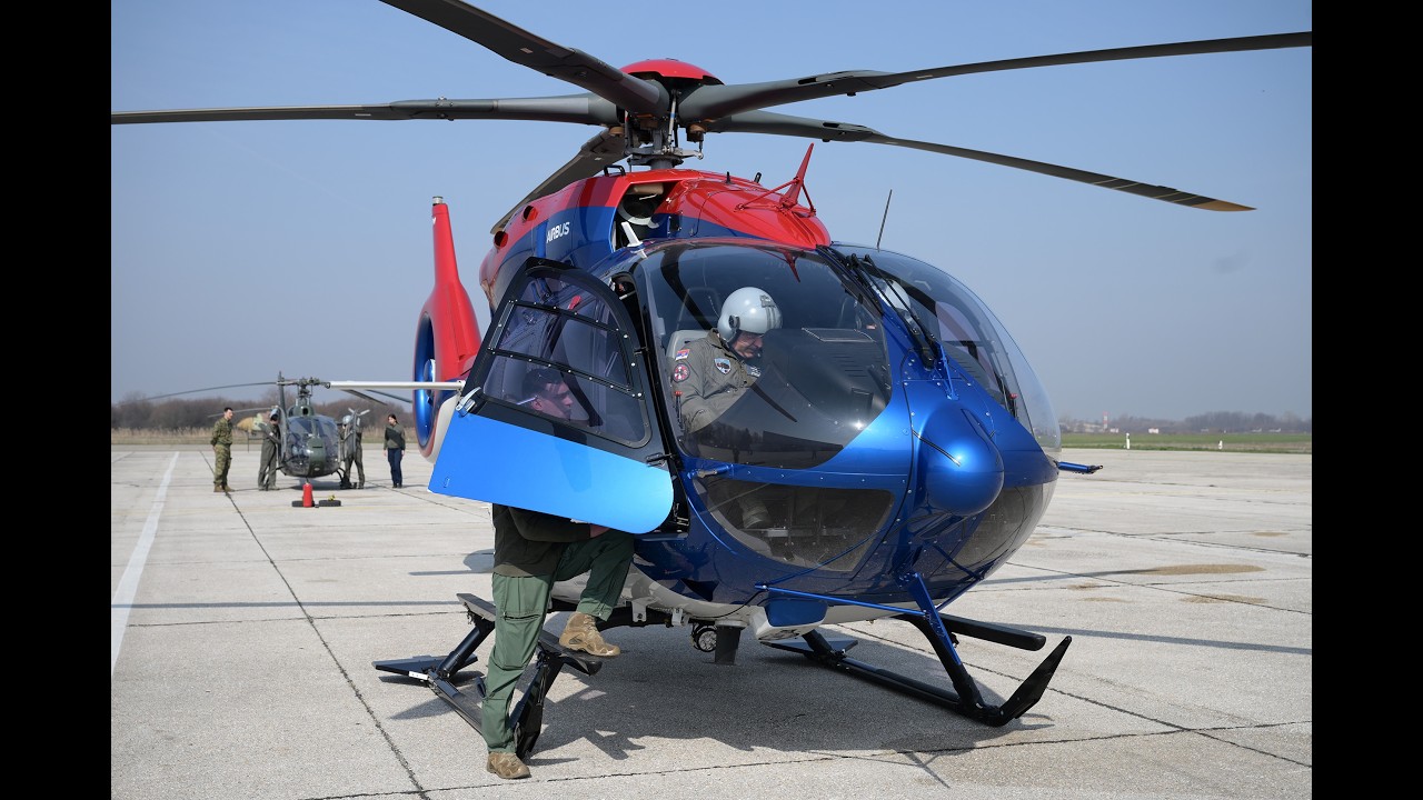 Letačka obuka pilota helikoptera Vojske Srbije