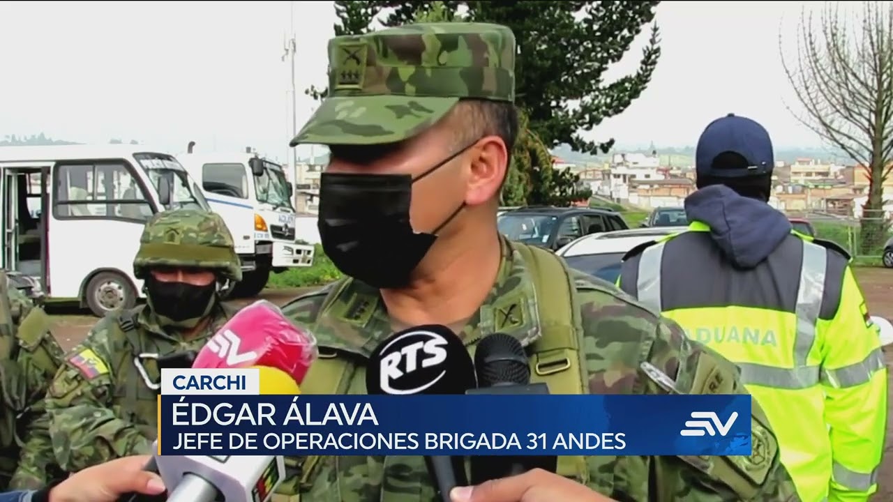 En zona fronteriza con Carchi se han decomisado más de 70 mil municiones