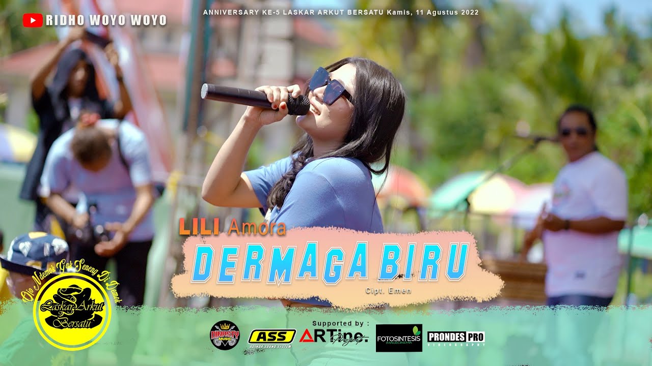 LILI AMORA - DERMAGA BIRU || DINASTY MUSIC ( LIVE PEMUDA ARKUT )