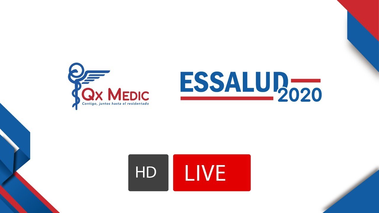 🔴 EN VIVO - ESSALUD 2020 - UROLOGÍA