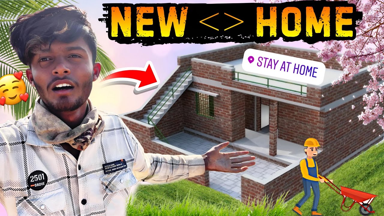 આજે નવાં મકાનનું કામ કરવા નું છે | Today is the day to start work on a new house.🏡 