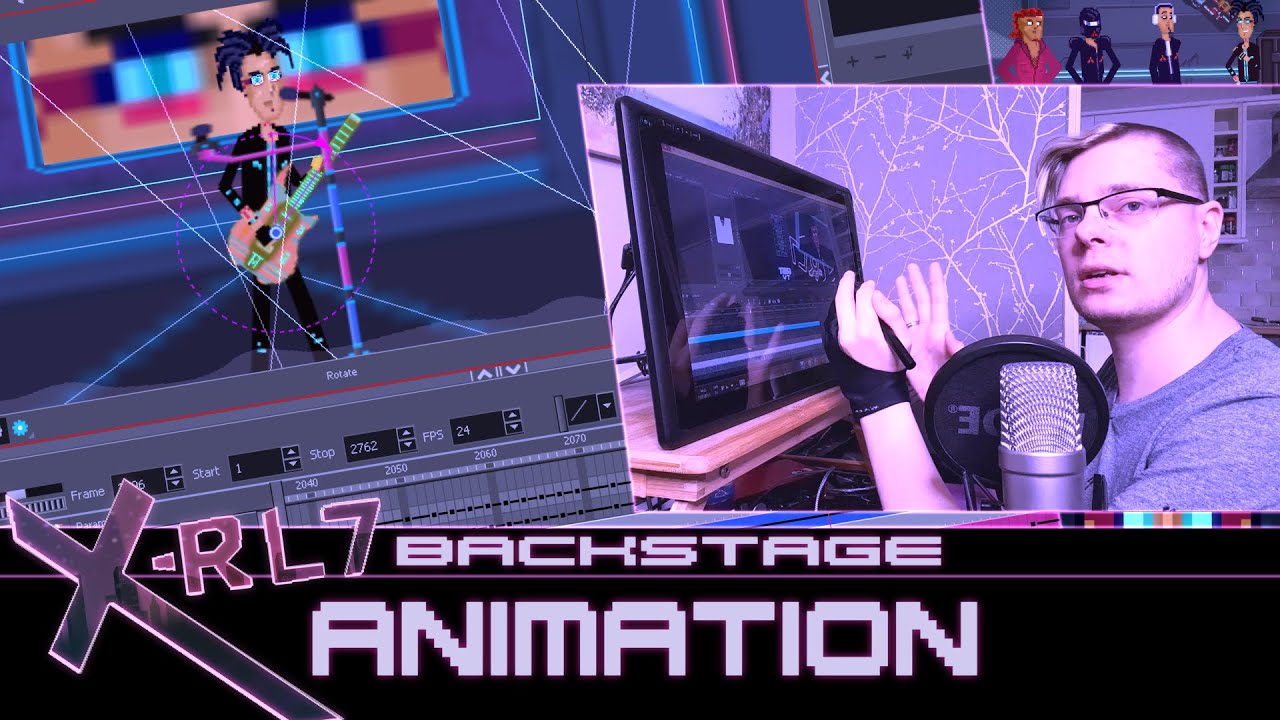 X-RL7 Backstage - Animation (Behind The Scenes / Making Of)