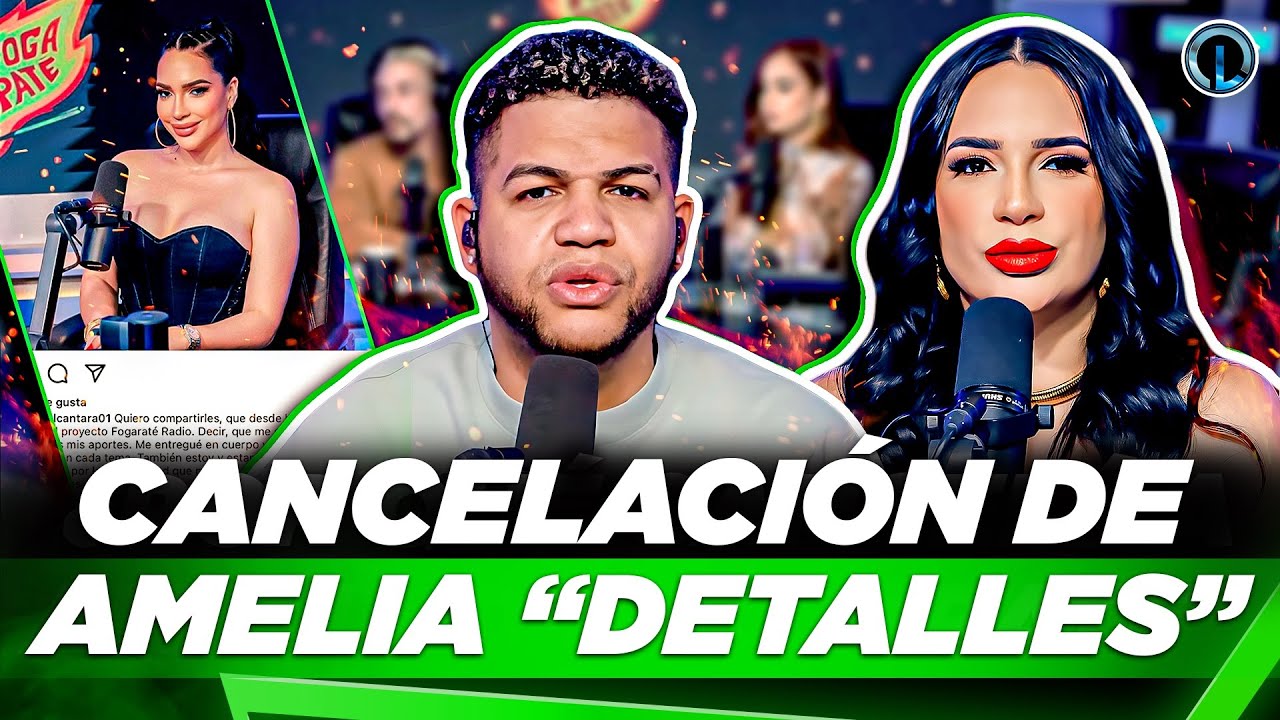 LUINNY CORPORAN EXPLICA POR QUÉ CANCELÓ A AMELIA ALCANTARA DE FOGARATE!