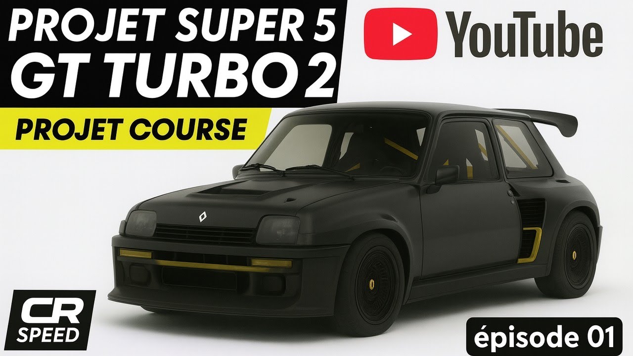 PRESENTATION + PROJET RENAULT SUPER 5 GT TURBO 2