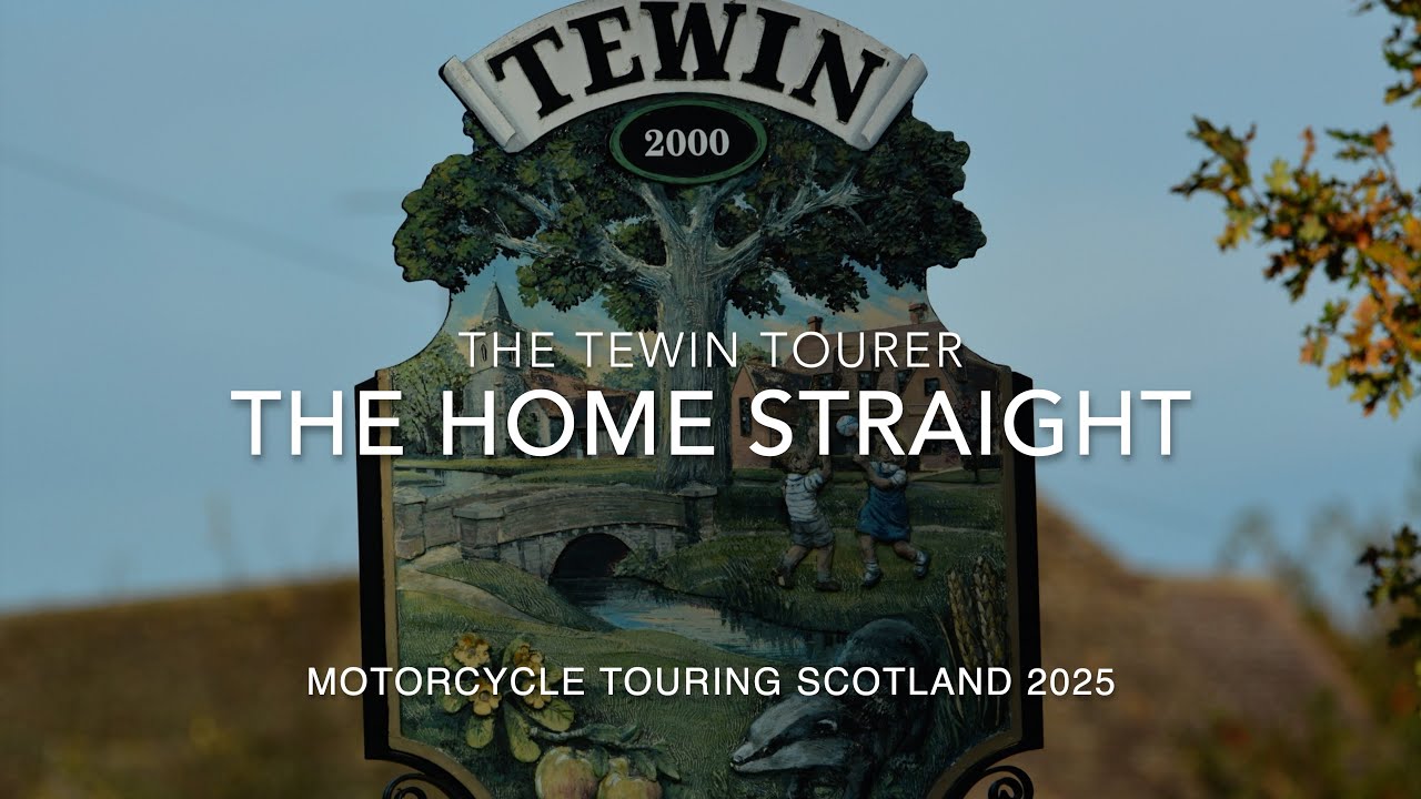 The Home Straight - BMW R1200RT - Motorcycle Touring Scotland 2025.