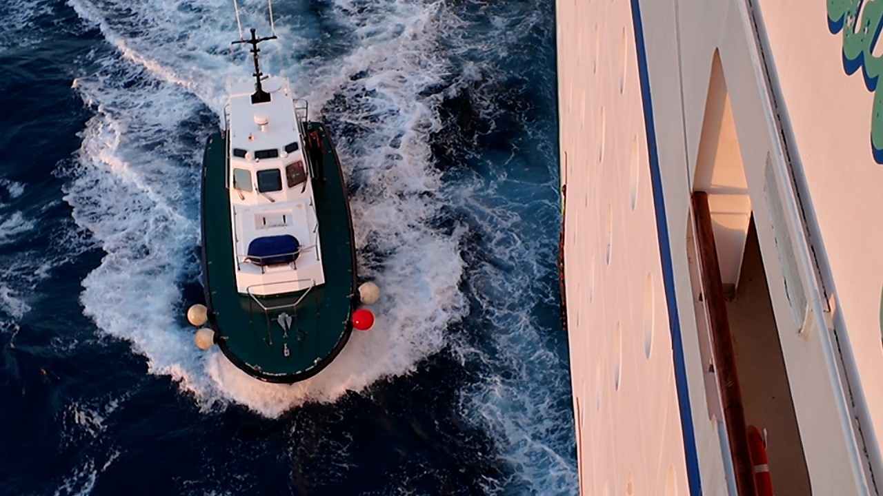 O pilot, my pilot - the prize we sought is won - the port is behind us!