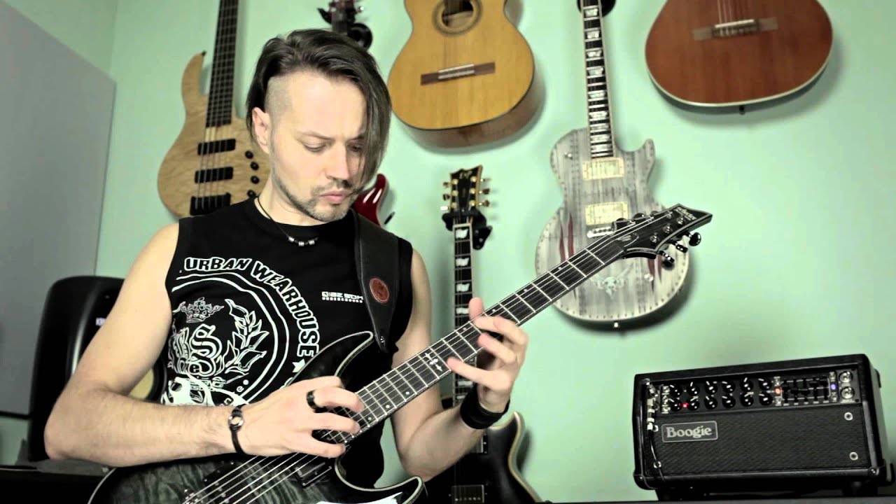 Schecter Hellraiser Hybrid C-1 / Mesa Boogie Mark V:25 - Metal Test
