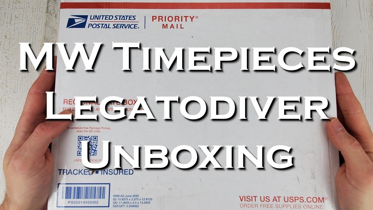 MW Timepieces Legatodiver Unboxing #kickstarter #diver #divewatch #indiegogo