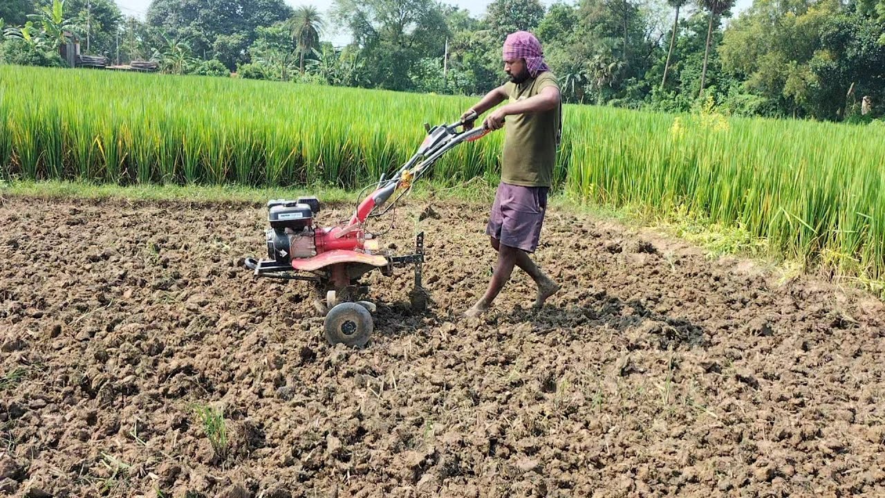 Nipha 100 GG Mini Power Tiller Machine@akshayavlogs9892