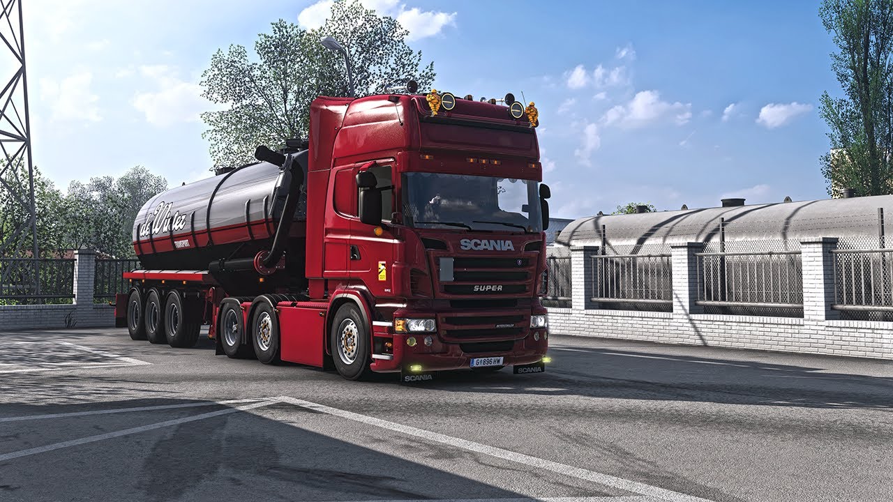 ETS2 1.57 Realistic Driving | Scania R500 V8 Fuel Haul - Challenging European Roads #ets2