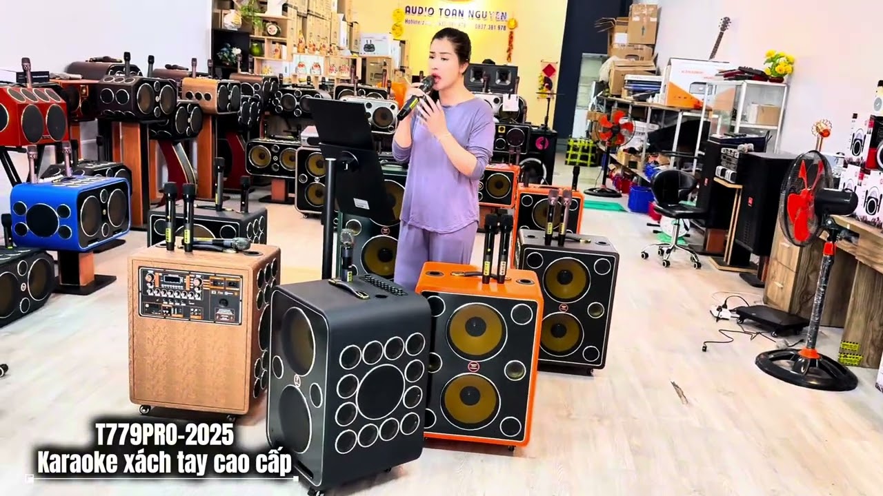 Loa karaoke xách tay T779Pro ☎️0837381978