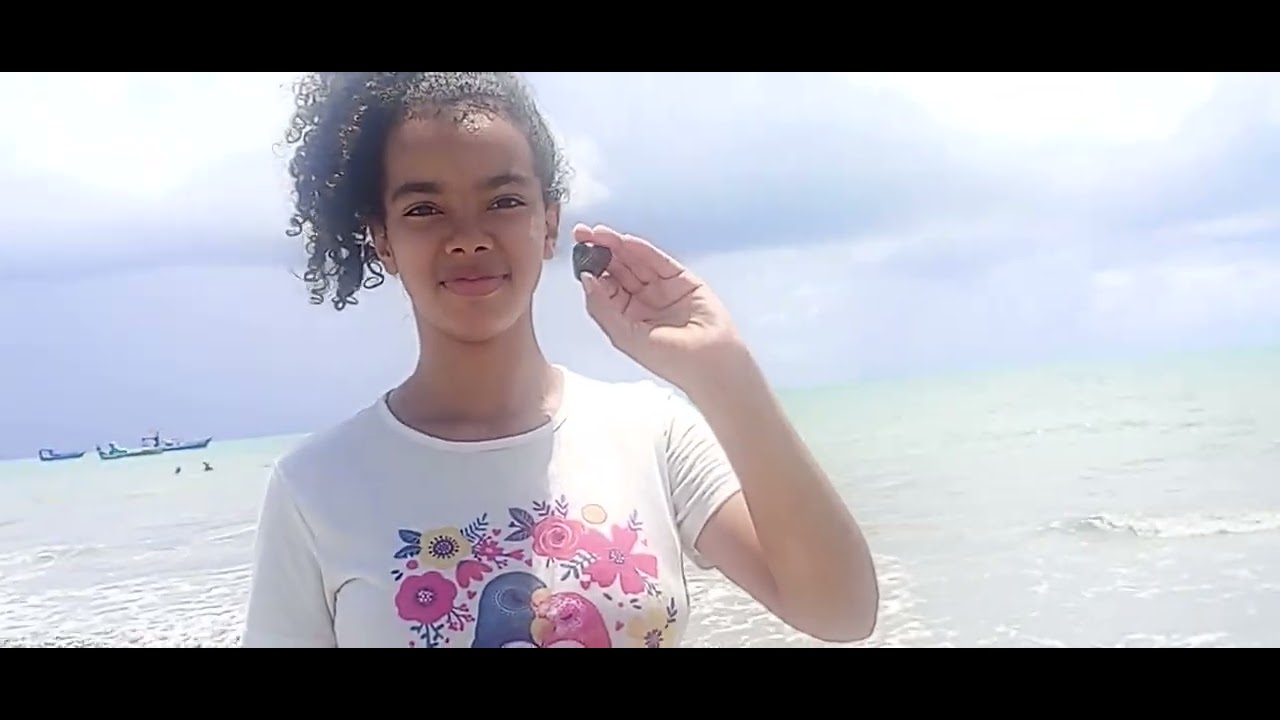 O vídeo de hoje é na praia boa noite que Deus abençoe sempre 🤩