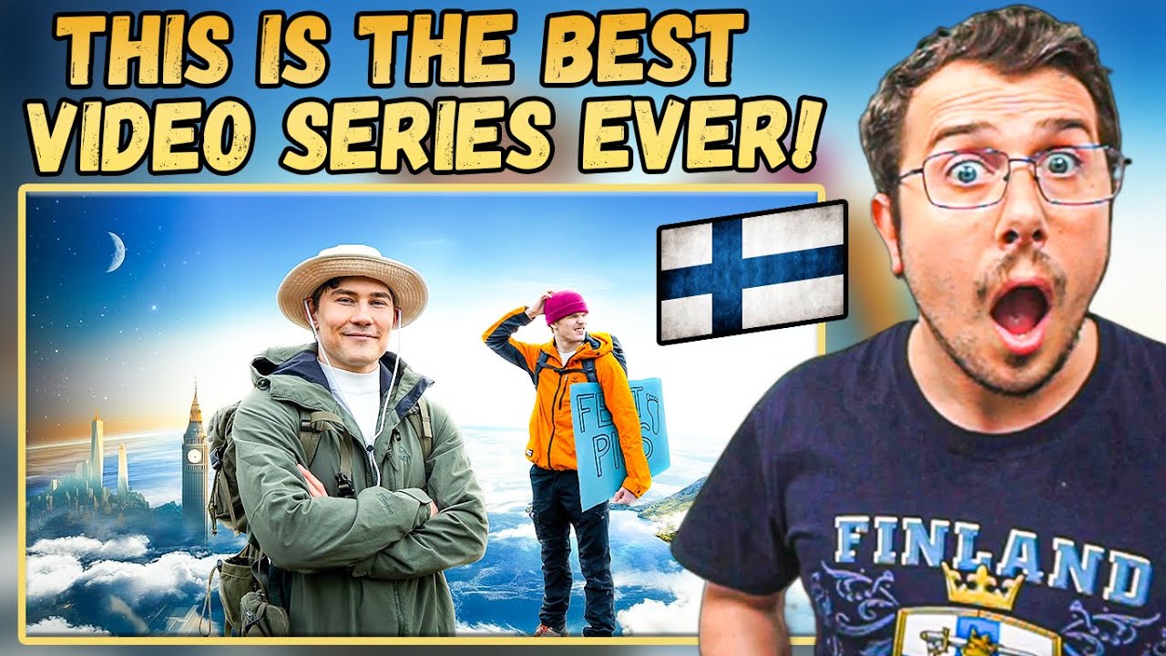 60 Days Around the World with 0€ Budget?! 😱 My Reaction! 🇫🇮