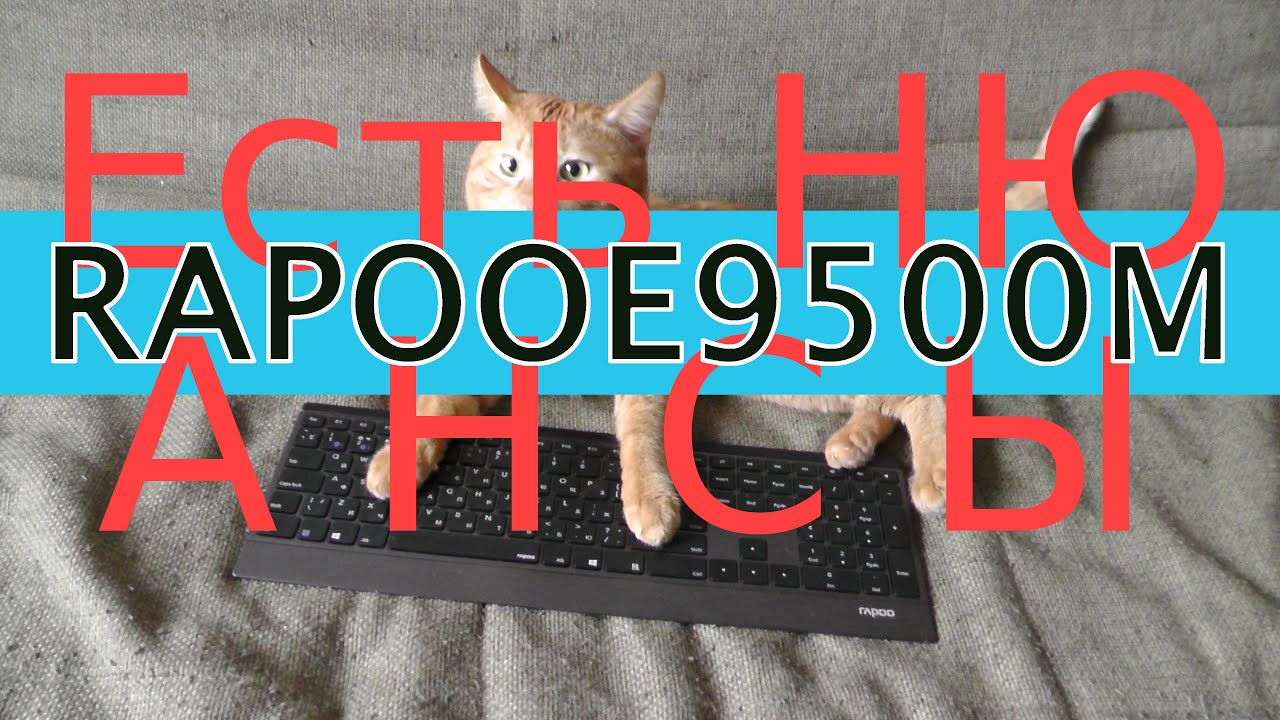 NEW! 4K UHD Rapoo E9500 (E9500M) вскрытие и обзор клавиатуры. Есть нюансы!