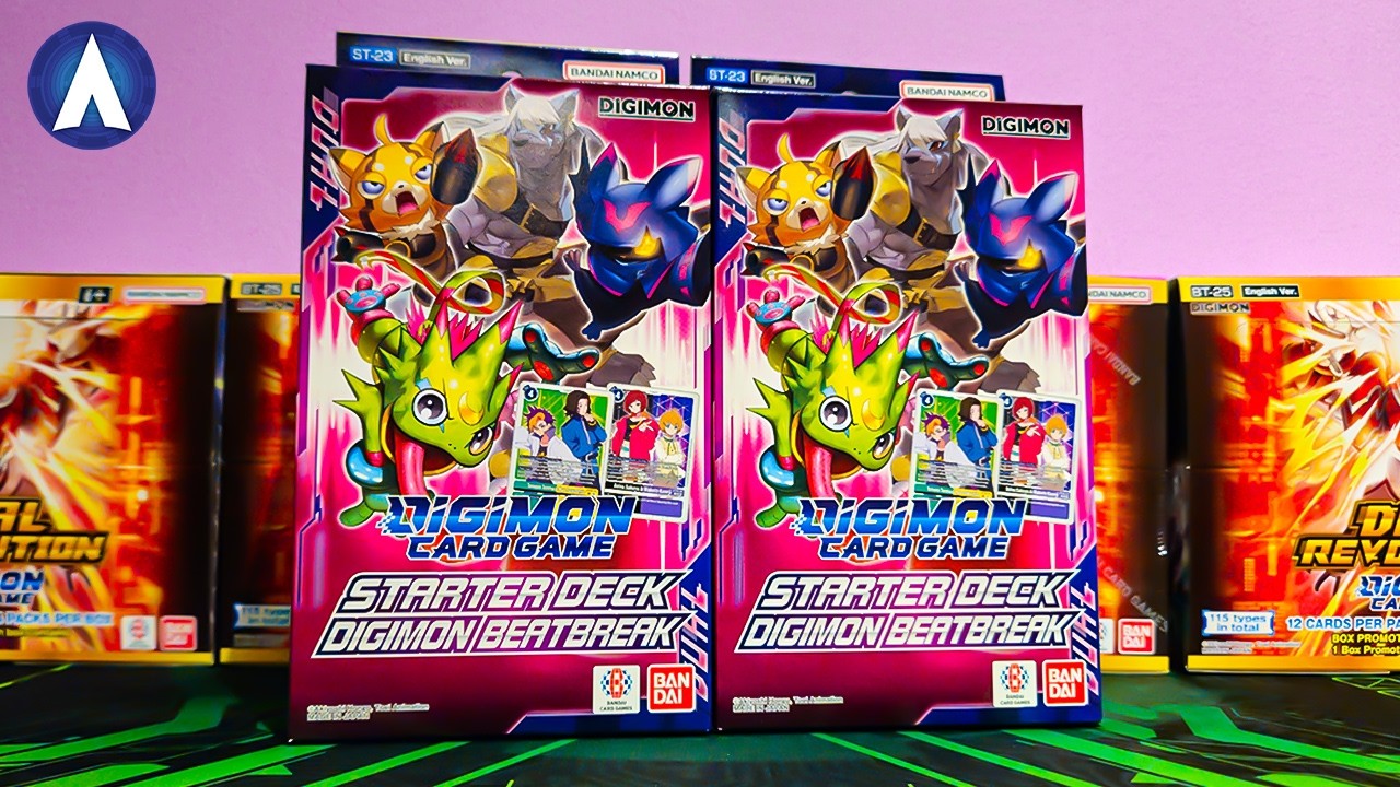 LUCKY DECK PULL!!! Beatbreak Glowing Dawn Starter Deck ST23 Beginner's Guide | Digimon Card Game