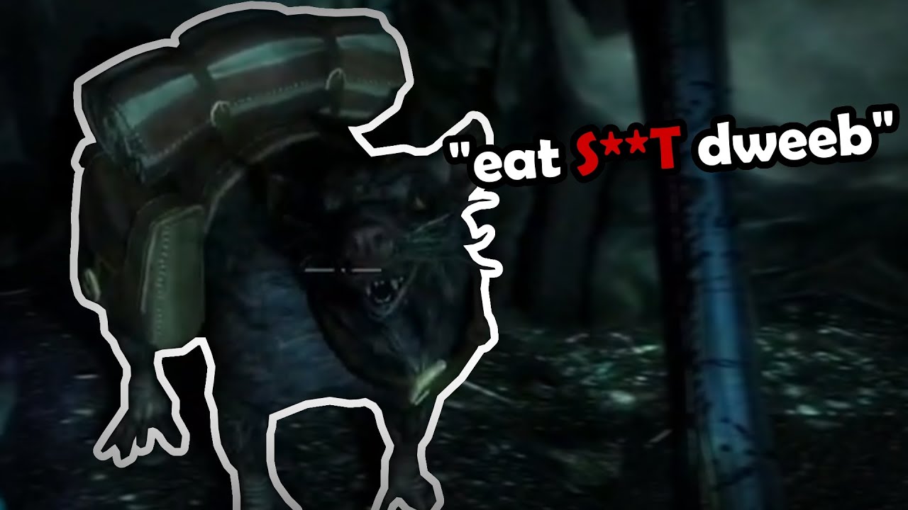 My Rat Speaks to Me - Skyrim VOD