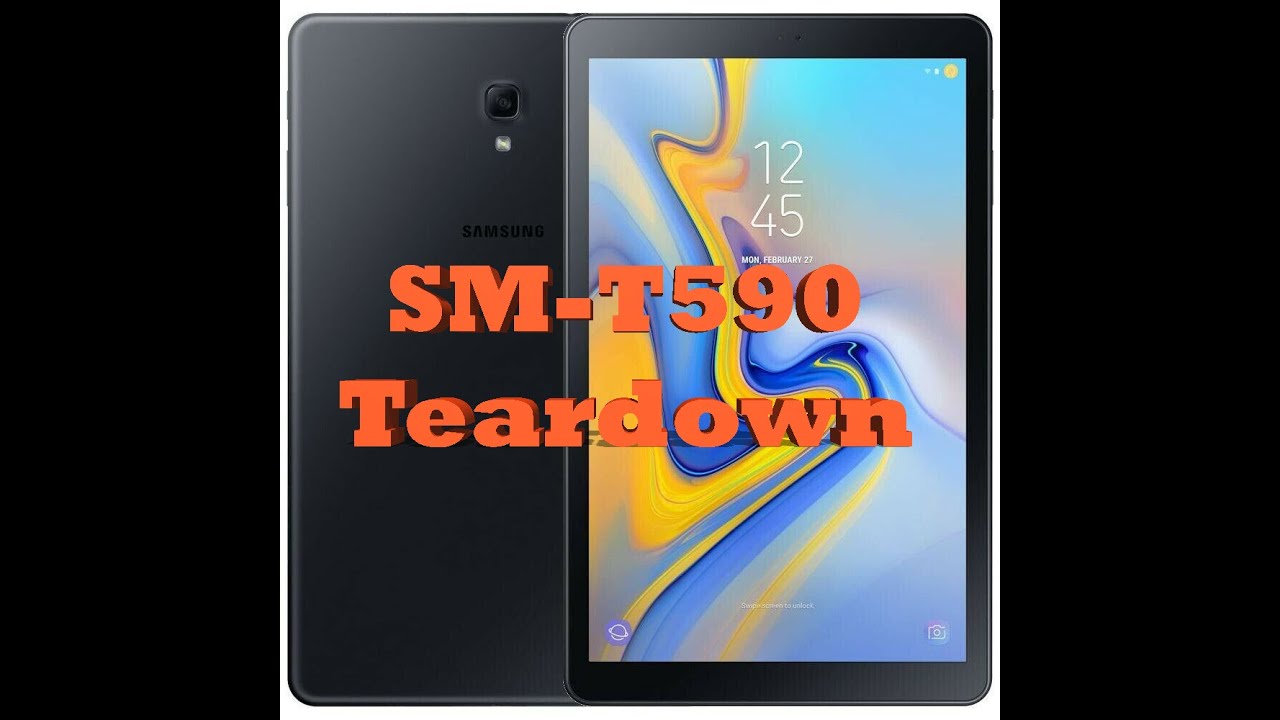 Samsung Galaxy Tab A SM-T590 SM-T590NZKAXAR 10.5