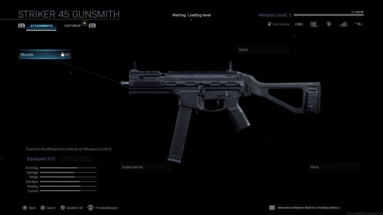COD Unlocking Striker .45 - Season 2 Battle Pass