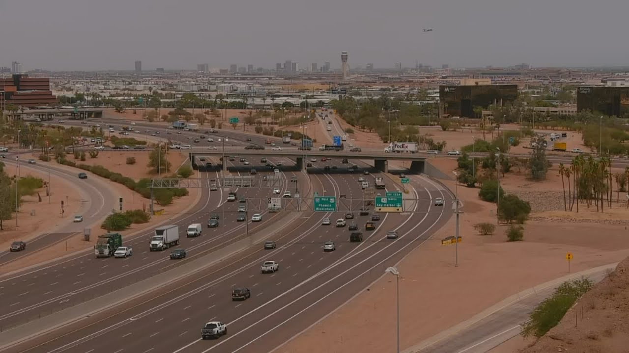 3-year construction project to add lanes to I-10 in Phoenix