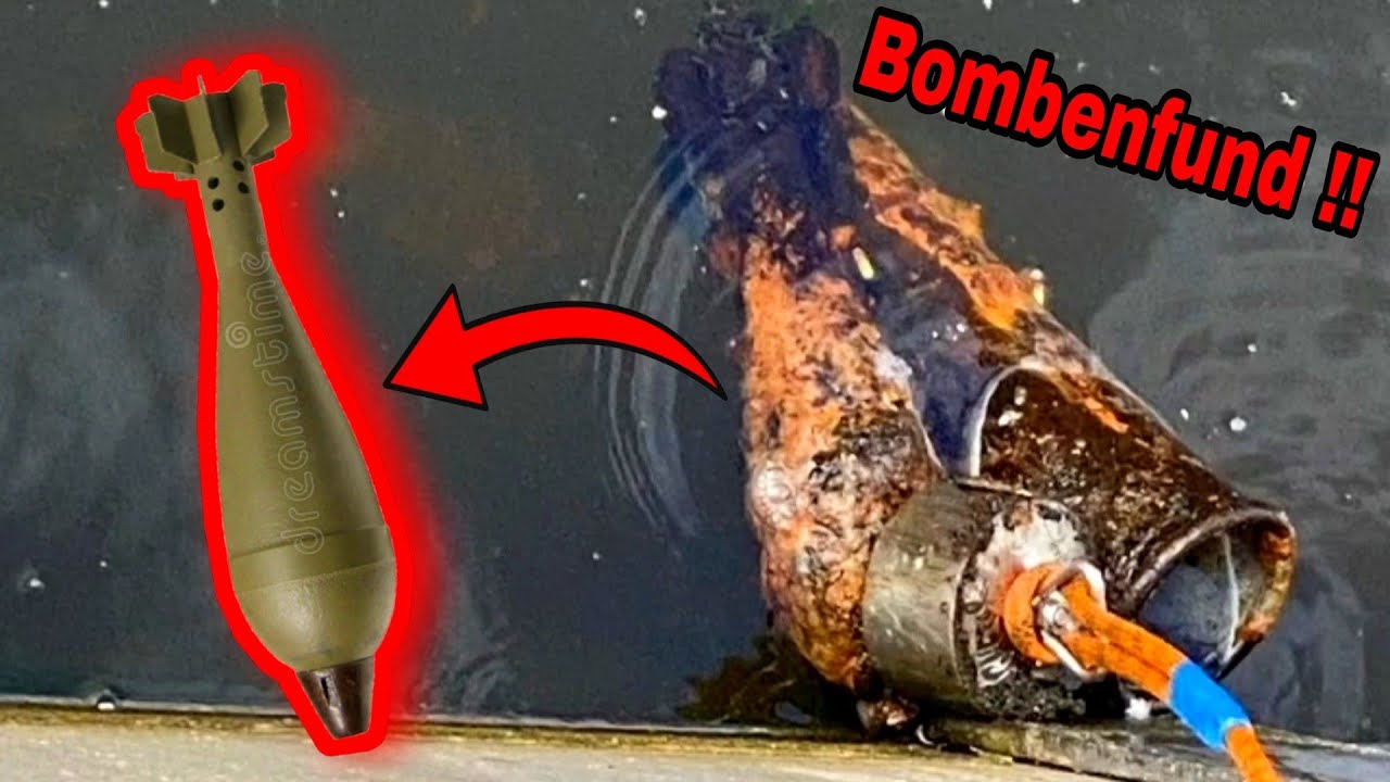 POLIZEI Großeinsatz in Berlin wegen MÖRSERGRANATE | mit MaScottchen Magnet For Future Magnetfischen