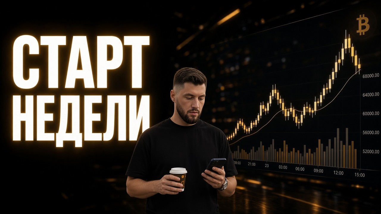 🚨 Старт недели: куда пойдут Bitcoin, Ethereum и весь рынок?