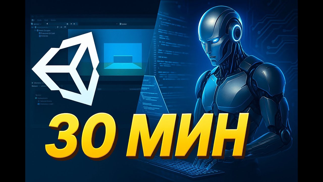 ИИ создаёт игру за 30&nbsp;минут?! Unity3D + нейросети (Cursor & Claude&nbsp;4.0)