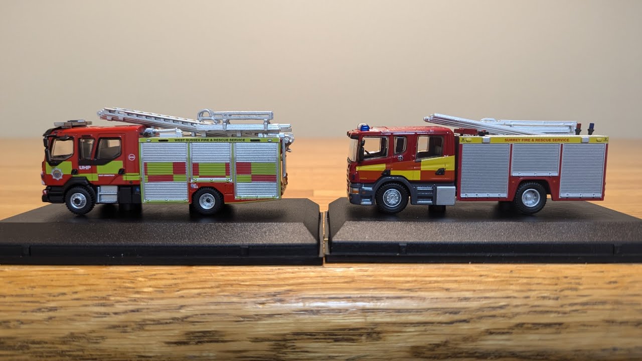 Oxford Diecast emergency vehicle collection from 2025