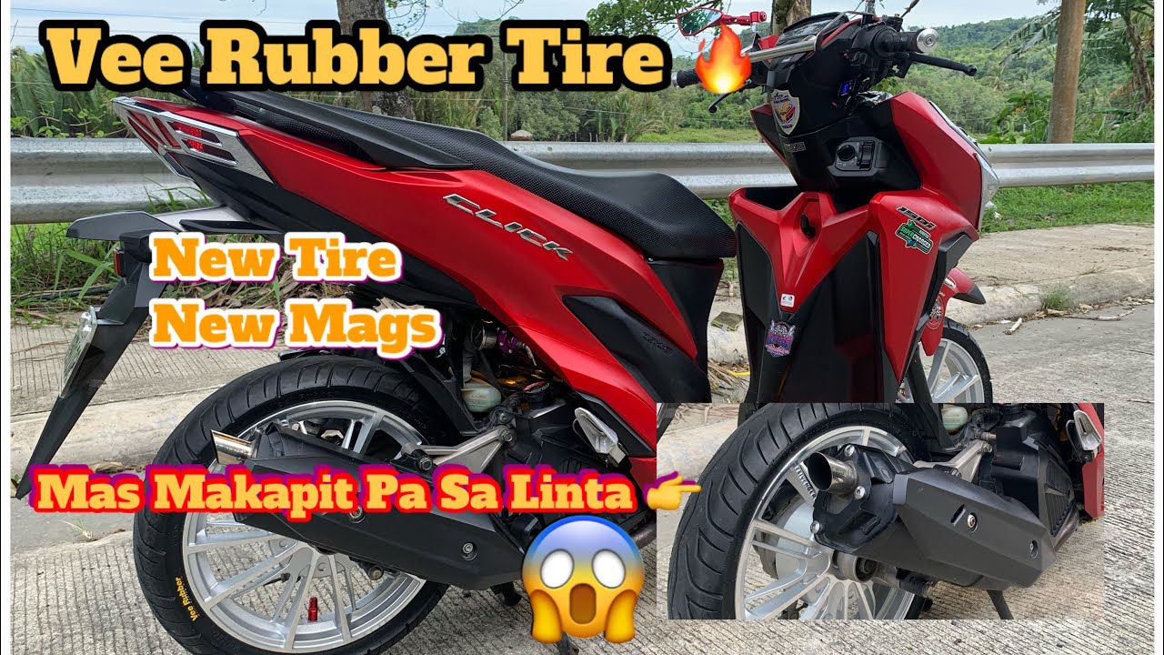 Honda Click 150i | Vee Rubber Tire | Short Review Lakas Kumapit | Leivenger Mags | DIY
