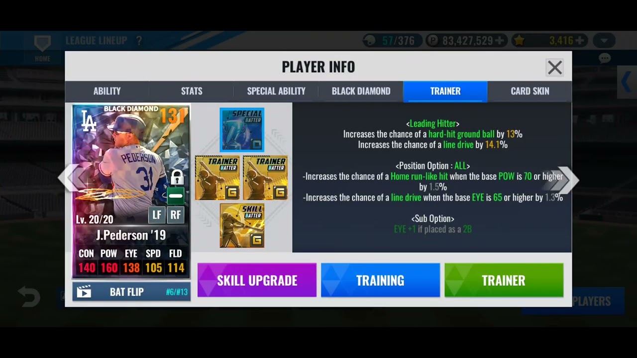 MLB 9 Innings Spring Training Update Gifts and 1 Sig Combo