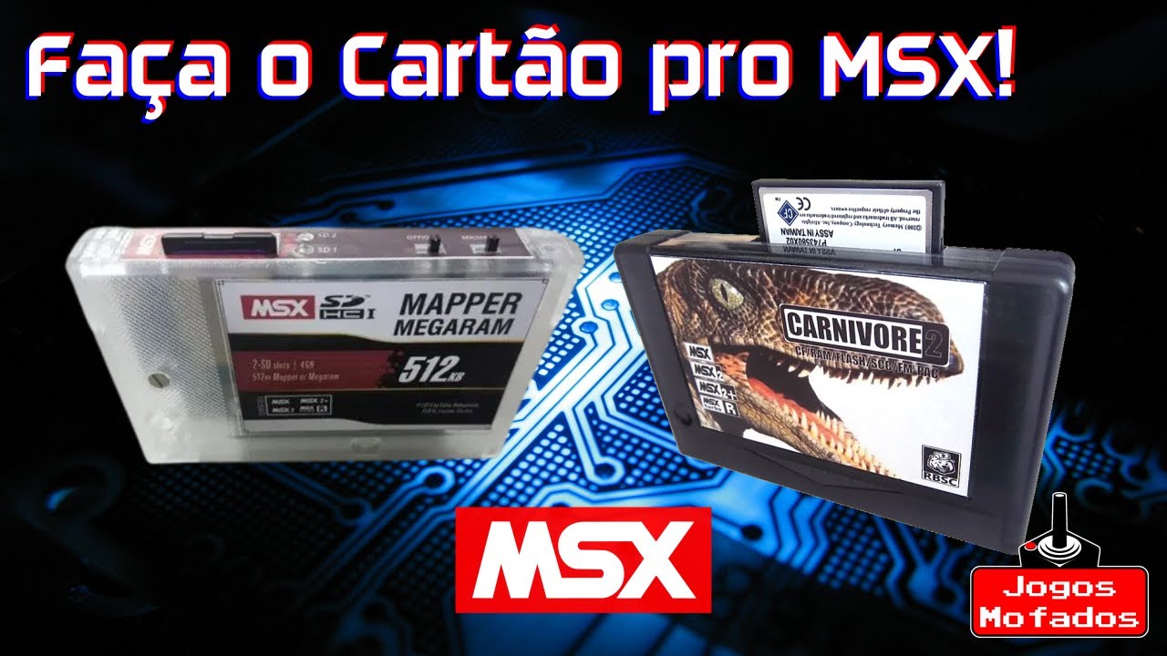 MSX SD Mapper e Carnivore2: Guia  Fácil do Cartão SD e CF