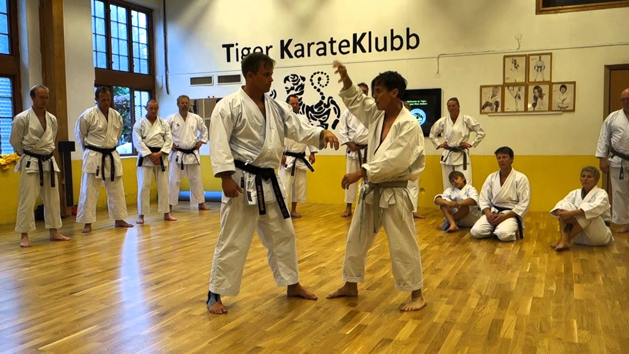 Rick Hotton Sensei Demonstrating Otoshi Uke