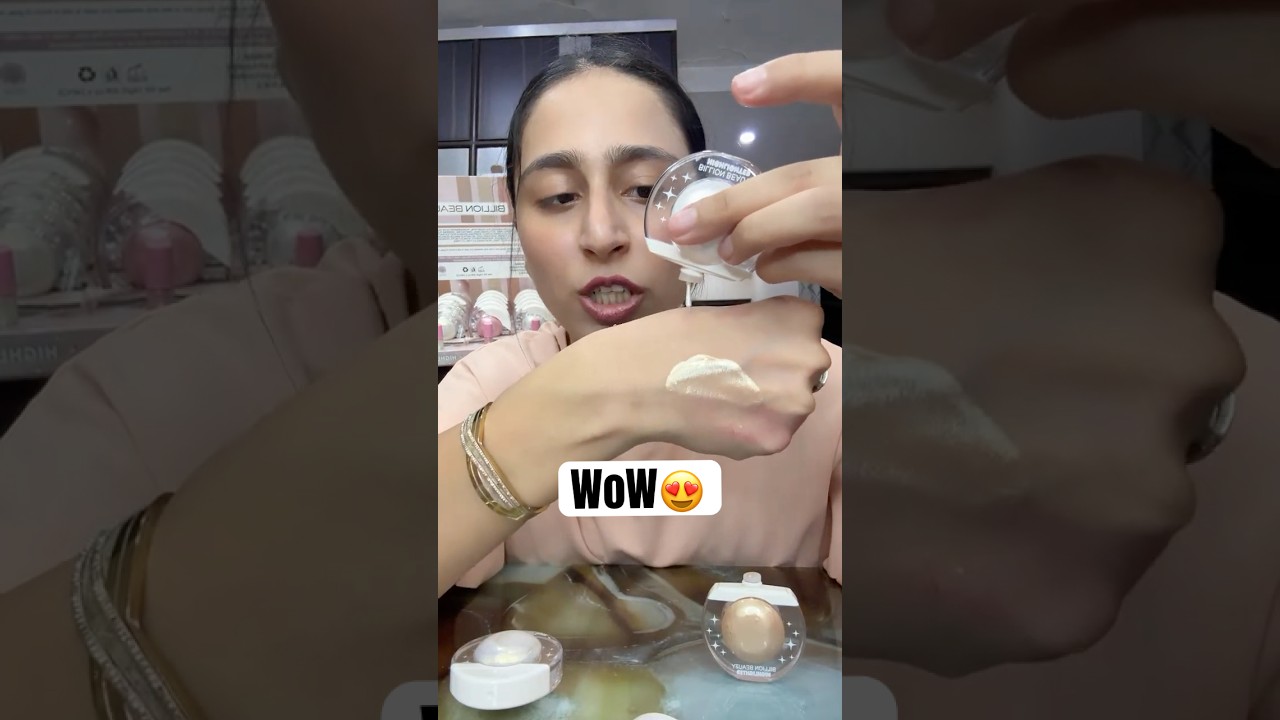 Cutest Liquid Highlighter #makeup #viralshort