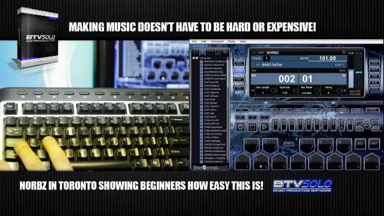 BTVSolo Demo - A First Look at BTV Solo Music Production Software