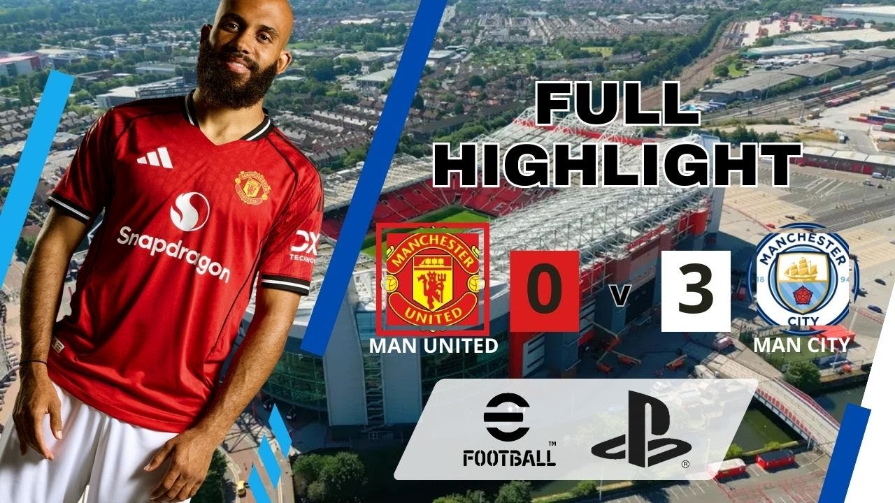 Liga Inggris : Manchester United Vs Manchester City