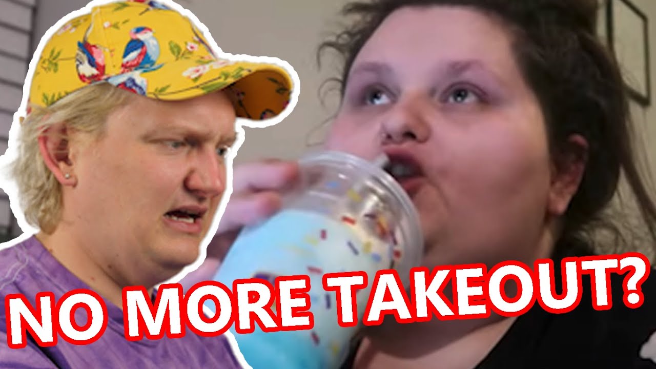 AMBERLYNN GETS TAKEOUT BEFORE STARTING NO TAKEOUT CHALLENGE