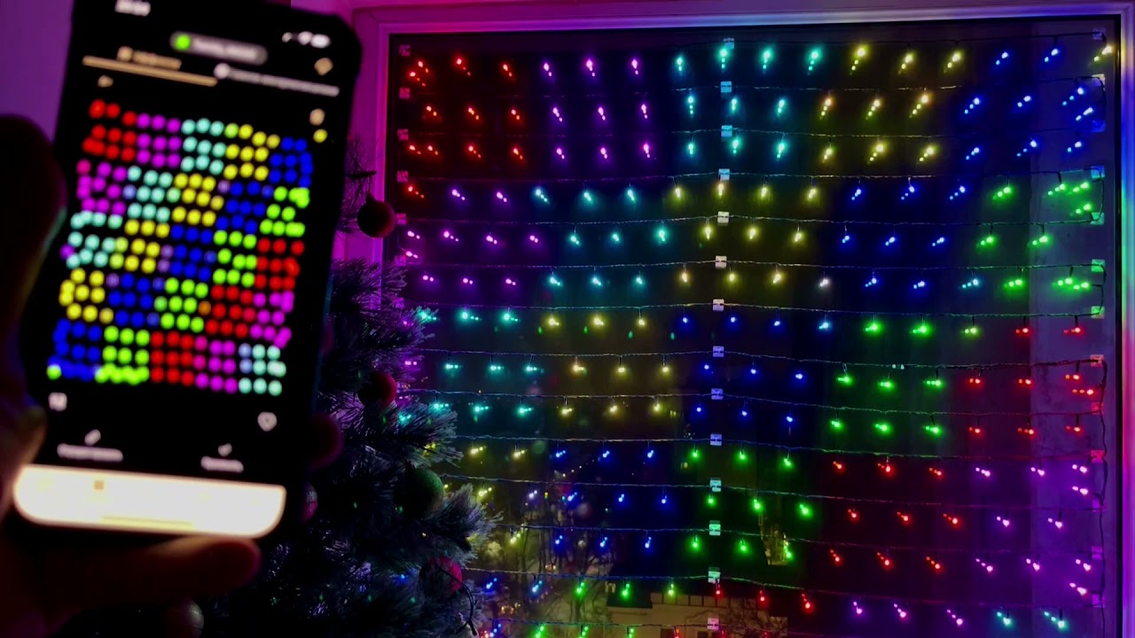 Умная гирлянда Twinkly 250 led обзор режимов