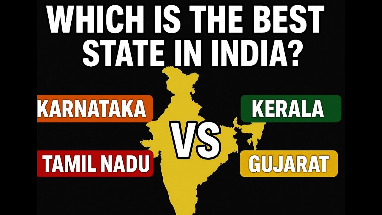 Karnataka vs Kerala vs Tamil Nadu vs Gujarat | Which State is the Best? 🇮🇳